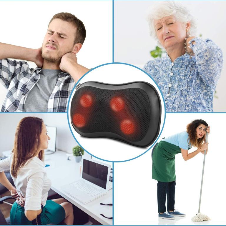 Lower back massage pillow top