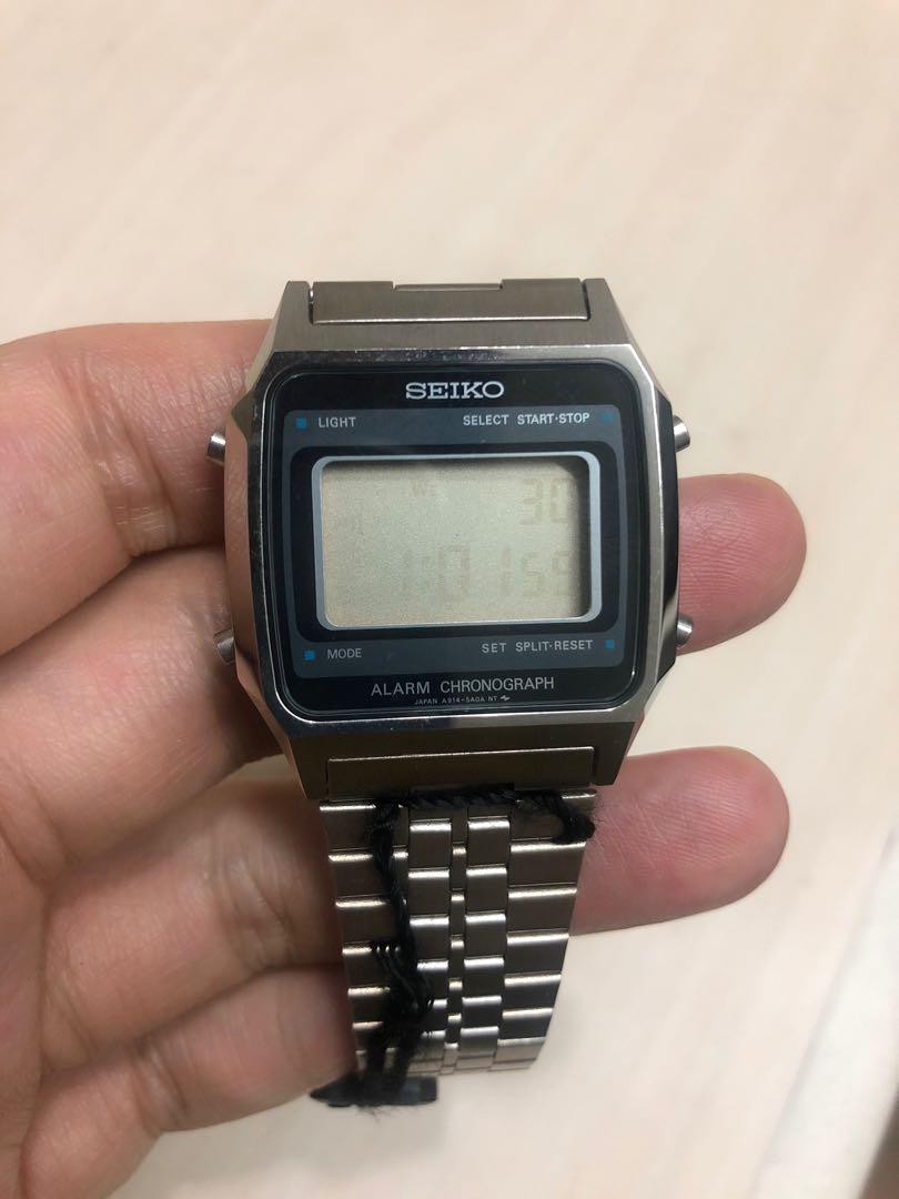 Seiko Watch Digital, Men's Fashion, Watches & Accessories, Watches on  Carousell