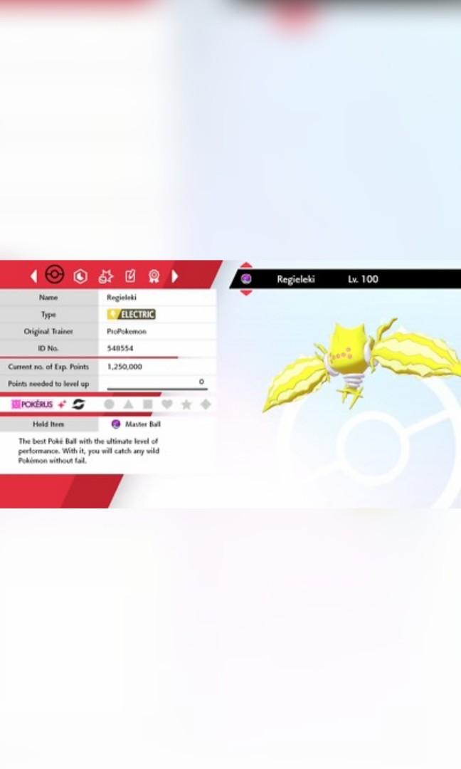 Shiny Regieleki Pokemon Sword Shield Video Gaming Gaming Accessories Game Gift Cards Accounts On Carousell Shiny Regieleki Pokemon Sword Shield Video Gaming Gaming Accessories Game Gift Cards Accounts On Carousell