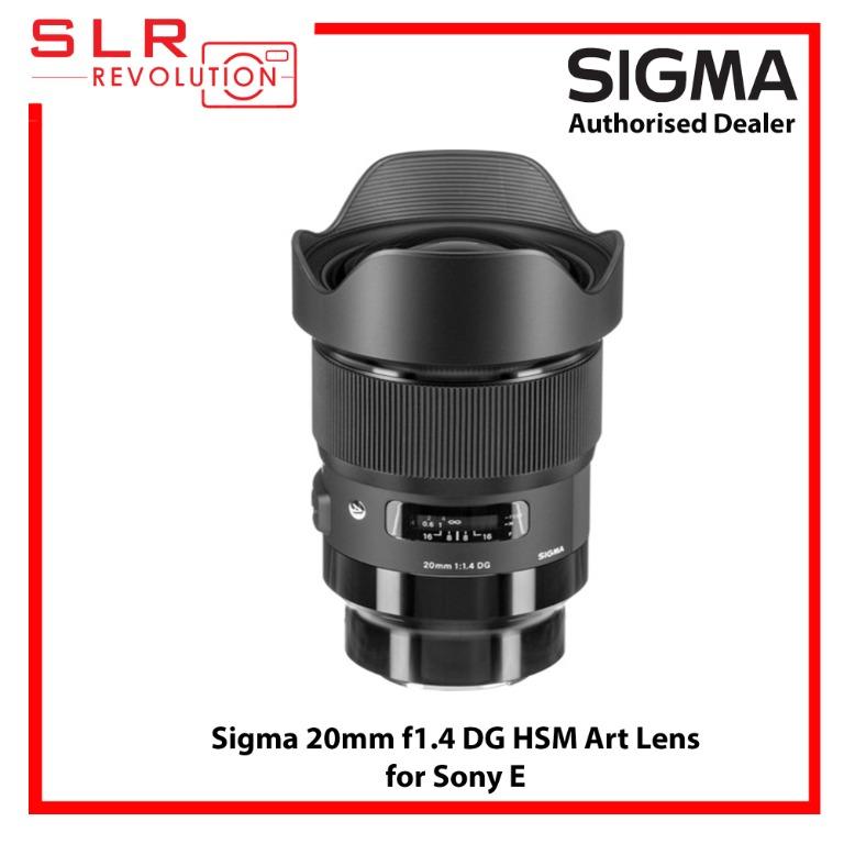 Sigma mm F1 4 Dg Hsm Art Lens For Sony E Photography Lenses On Carousell