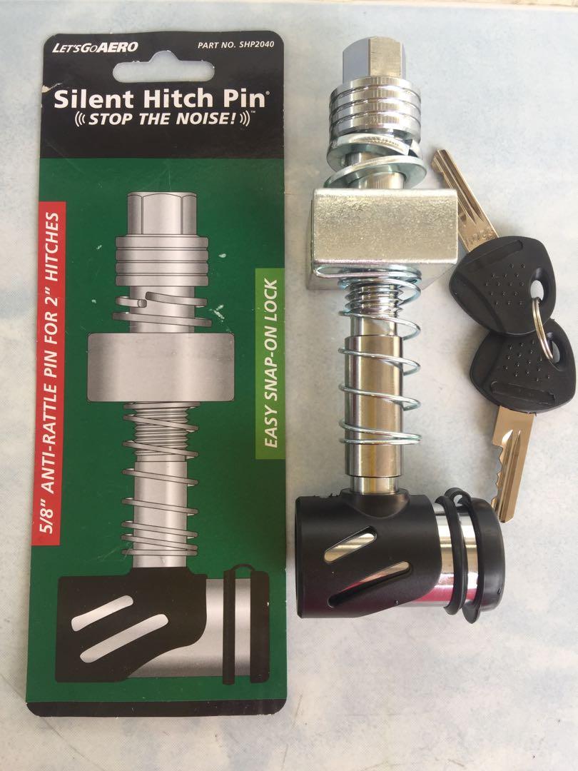 Silent Towing Hitch Pin for 2 inch receiver, Furniture & Home Living