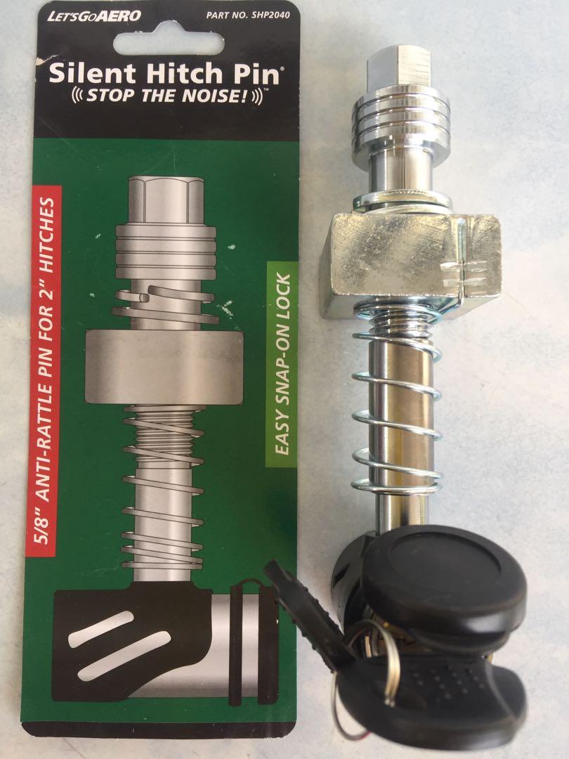 Silent Towing Hitch Pin for 2 inch receiver, Furniture & Home Living