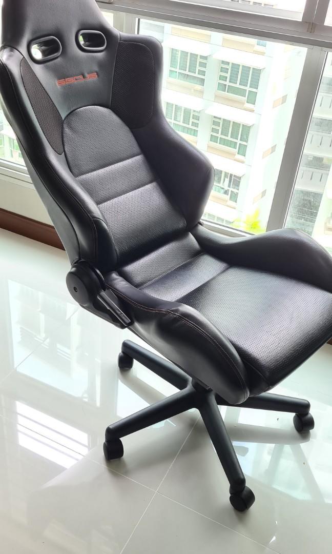 Sscus office gaming chair Furniture Home Living Furniture Chairs on Carousell