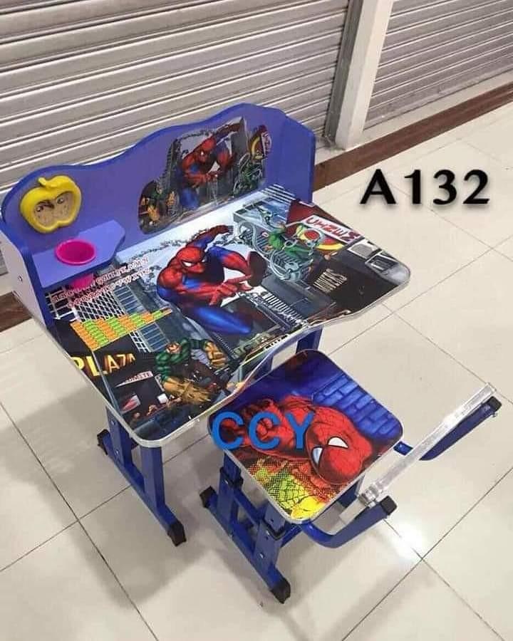 Spiderman study table and outlet chair