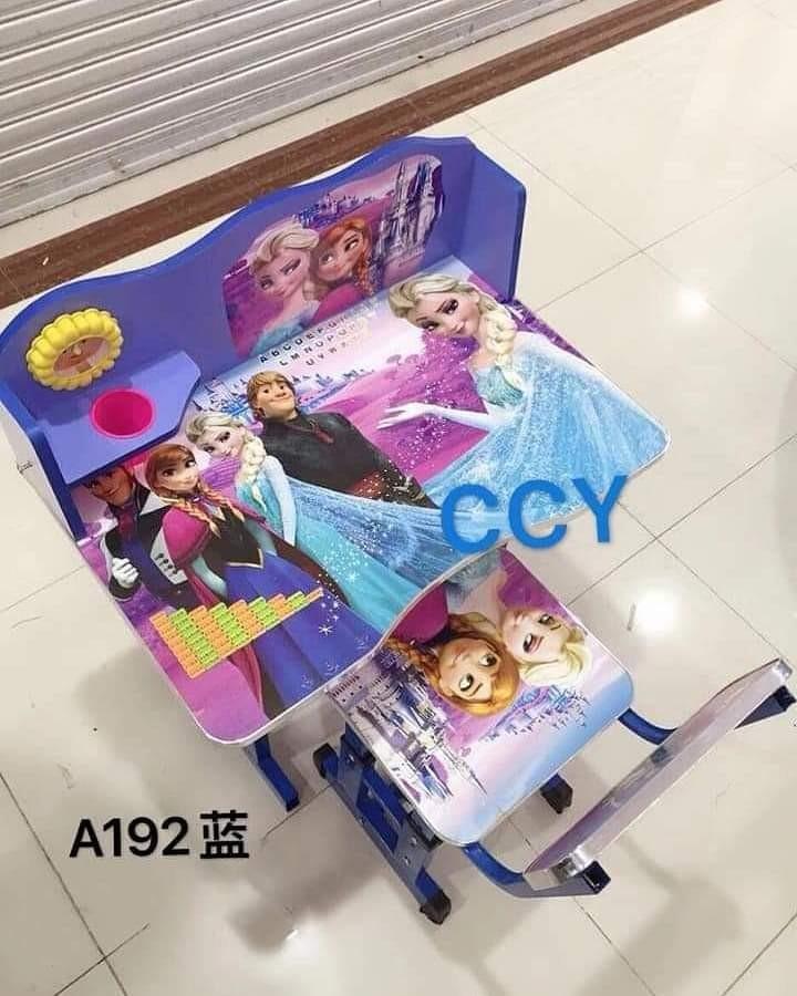[RESTOCKED] Study Table and Chair Set for Kids (Hello Kitty, Elsa ...
