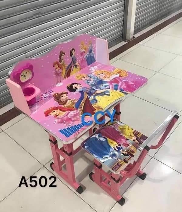 [RESTOCKED] Study Table and Chair Set for Kids (Hello Kitty, Elsa ...