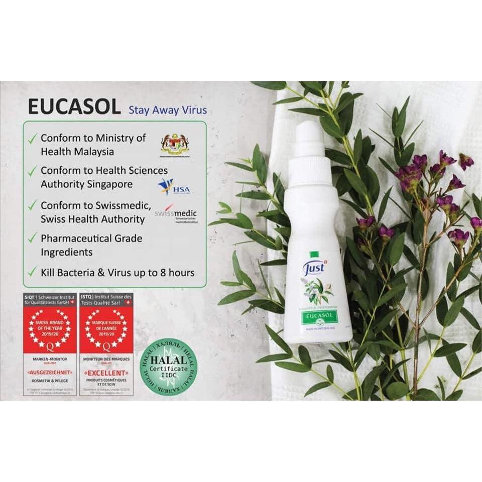 Spray Eucasol Just - 75 Ml