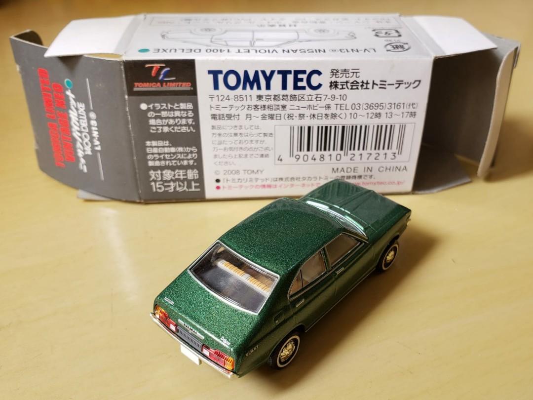 Tomytec TLV NEO LV-N188b Nissan Violet 1600 SSS 開箱