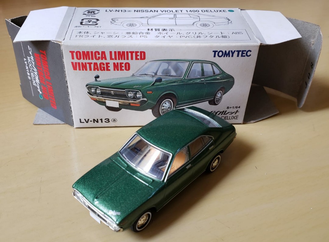 Tomica Limited Vintage NEO TLV Tomytec LV-N13a Nissan Violet 1400
