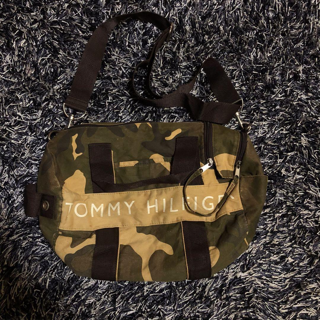 Streetwear Vintage Vtg Tommy Hilfiger Camouflage Streetwear Sling Bag