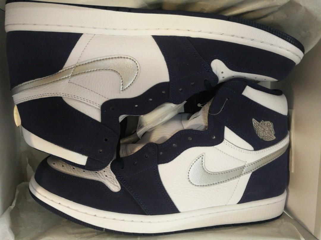 OG CO JP midnight navy basketball shoes