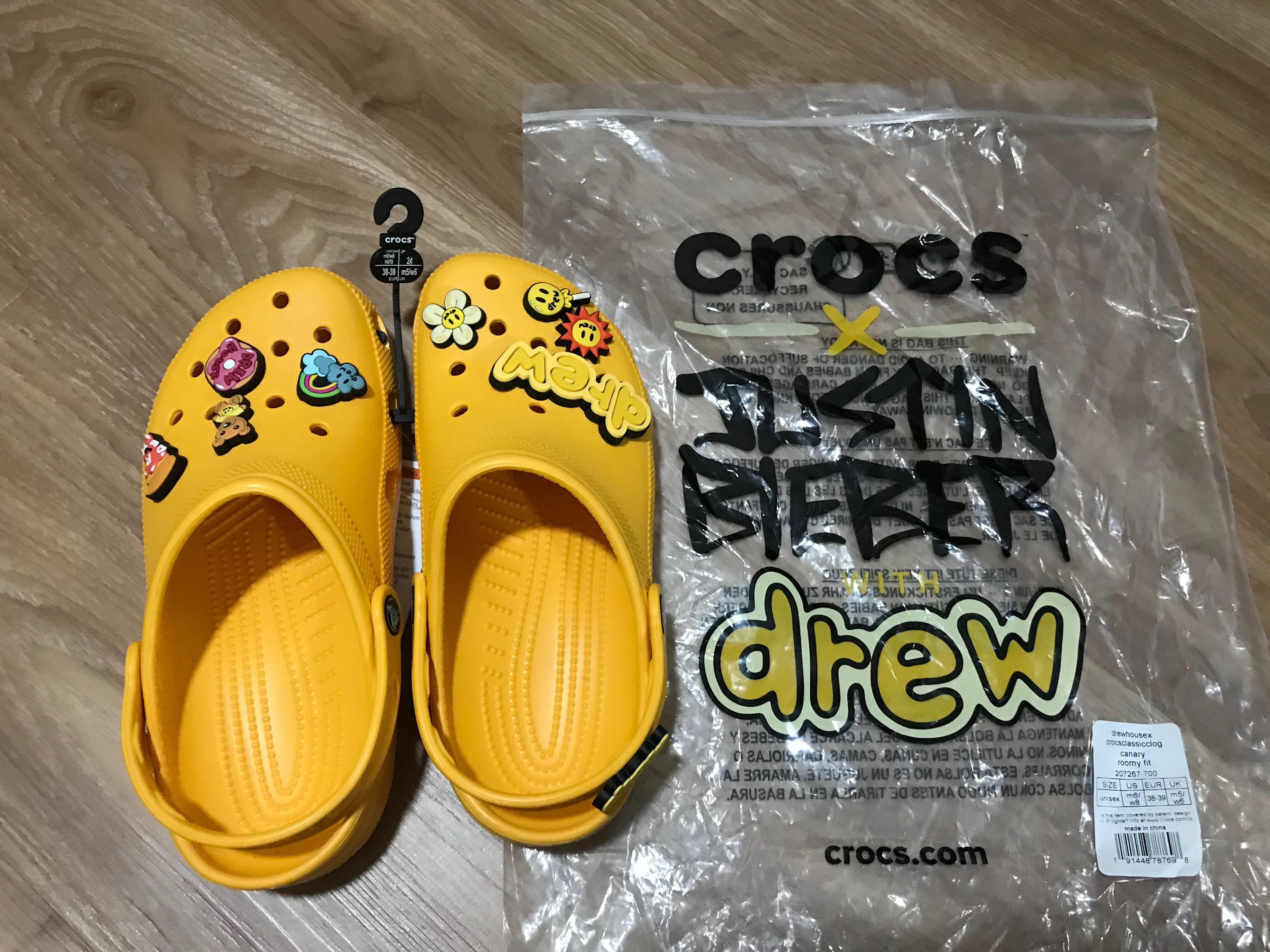 Crocs justin bieber uk store