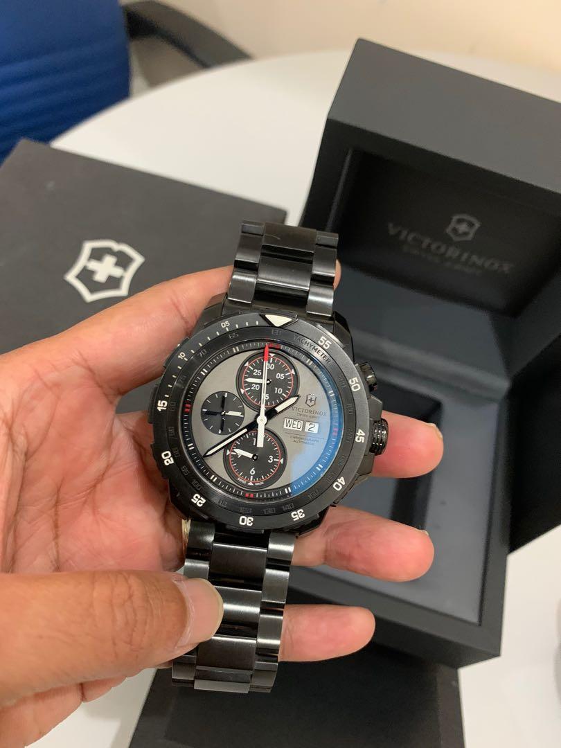 Victorinox Swiss Army Alpnach Mechanical Chronograph Men s