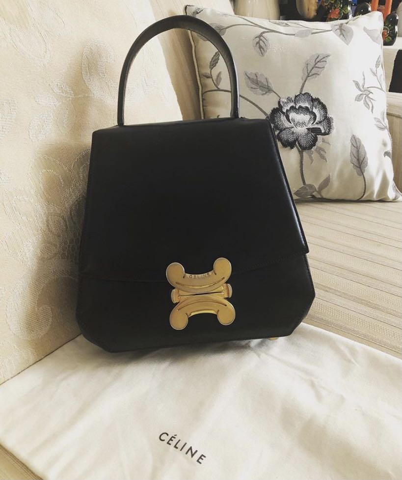 Vintage celine triomphe hotsell bag