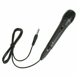 Wired Dynamic Audio Vocal Microphone Mic Black Professional