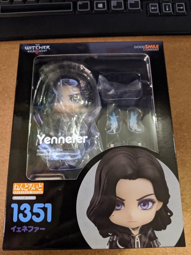 Witcher 3 The Wild Hunt Yennefer Figure Nendoroid Good Smile Company 1351 