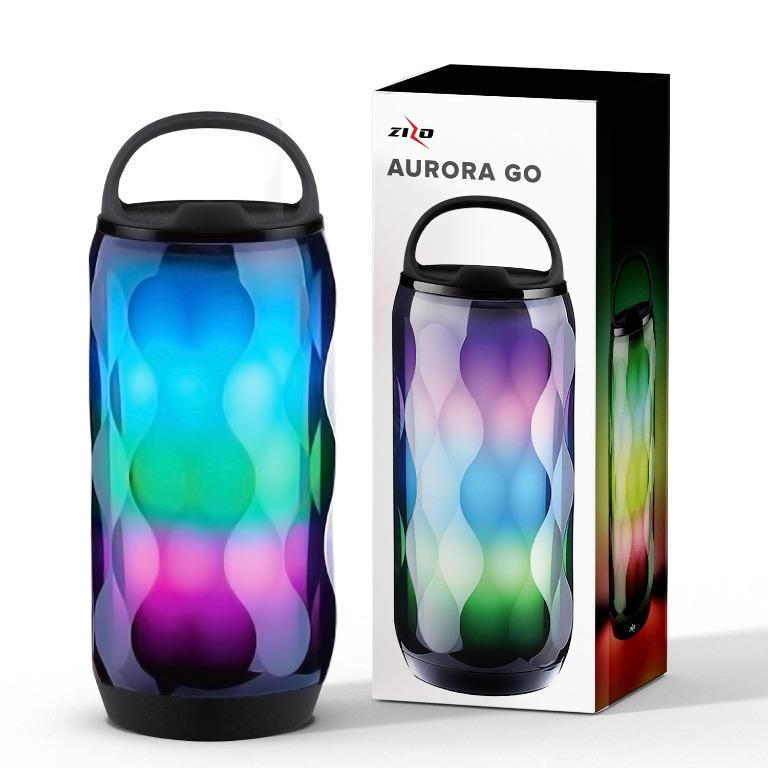 ZIZO AURORA GO WIRELESS [NIGHT LIGHT] BLUETOOTH SPEAKER RECHARGEABLE