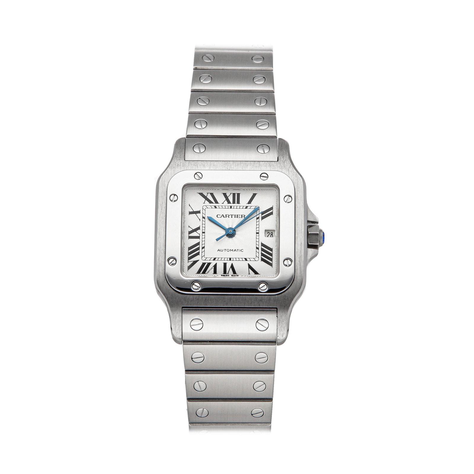 pre owned cartier santos watches