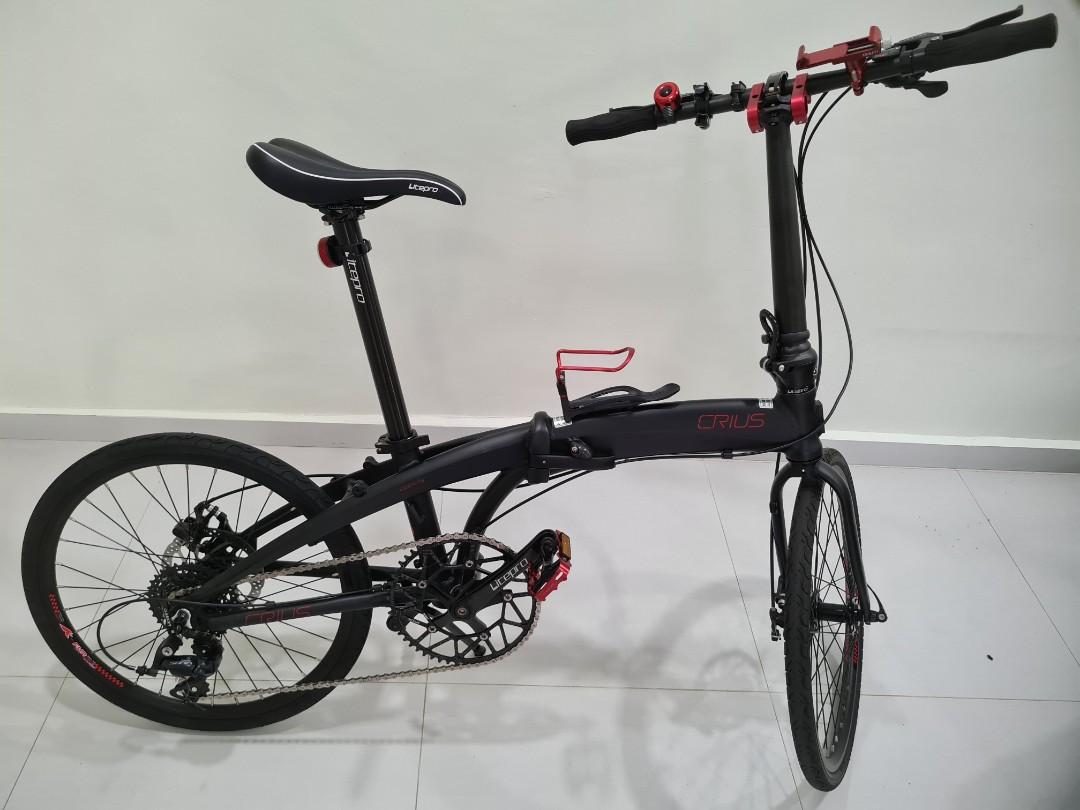 shimano sora folding bike