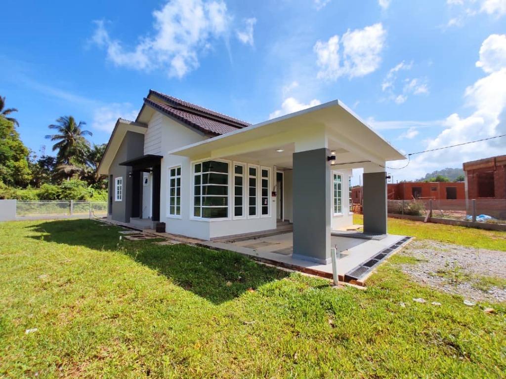Banglo Baru Tanah Luas 720mp Cantik Moden Strategik Banglo Setingkat Di Kg Gondang Bukit Payung Marang Property For Sale On Carousell