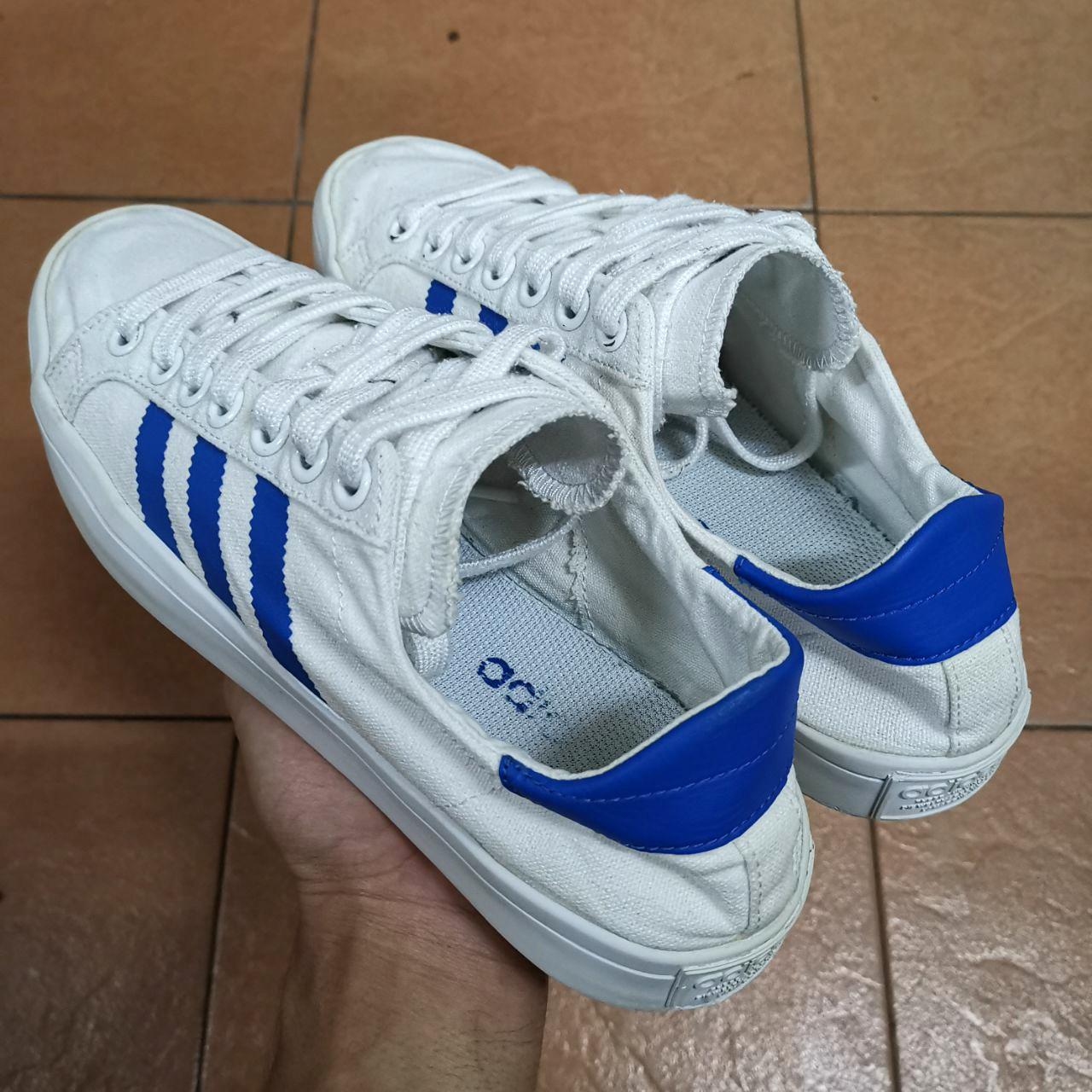 Adidas court sale vantage blu