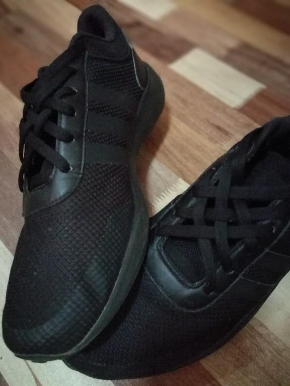Adidas neo cloudfoam race black online