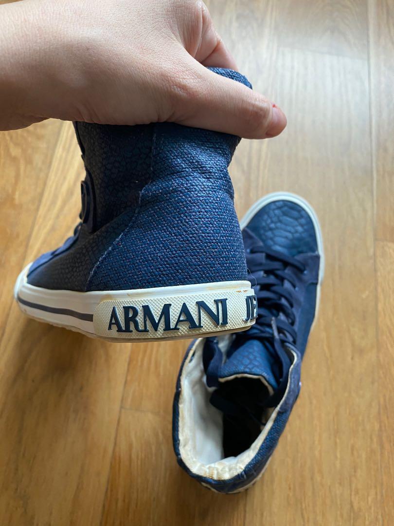 Armani Jeans Sneakers 935027 7A420 44135 Bleu marine | Modivo.fr