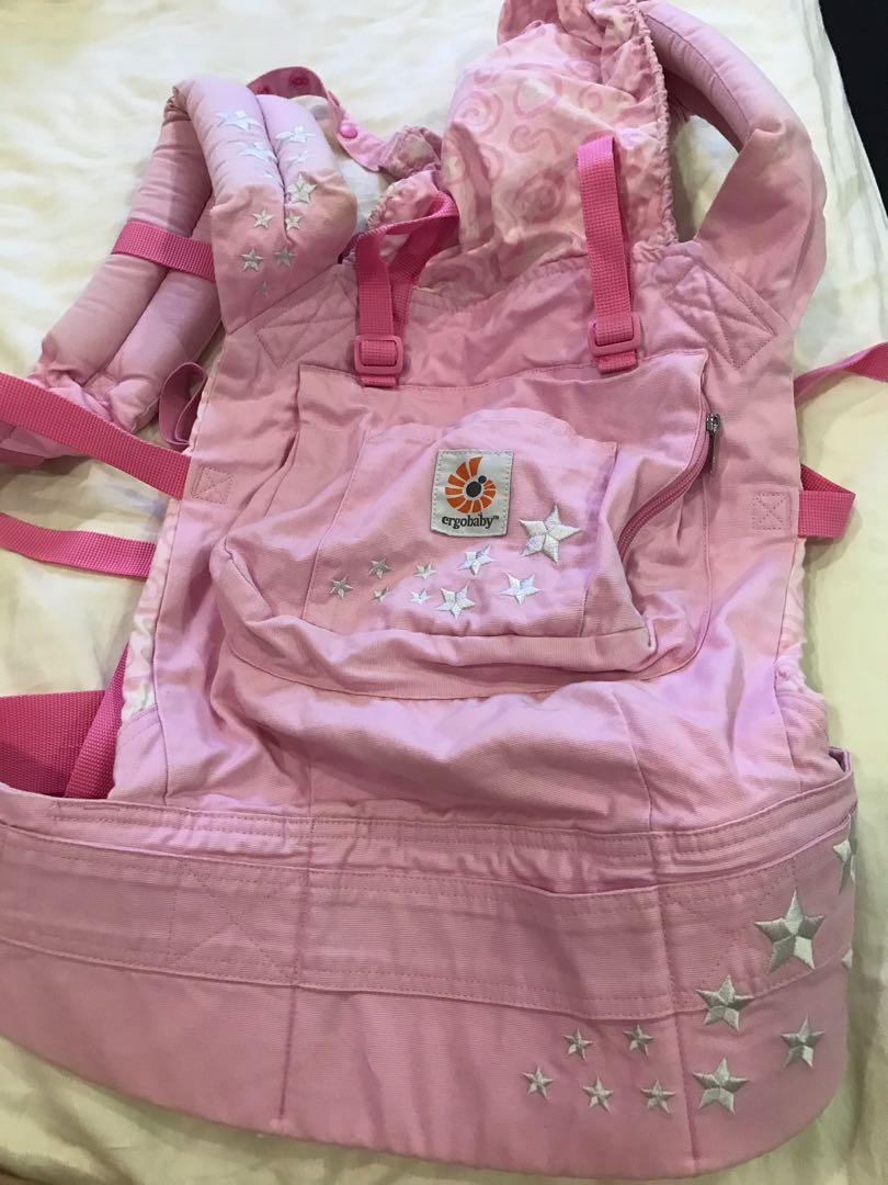 Authentic Original Ergobaby Galaxy Pink baby carrier