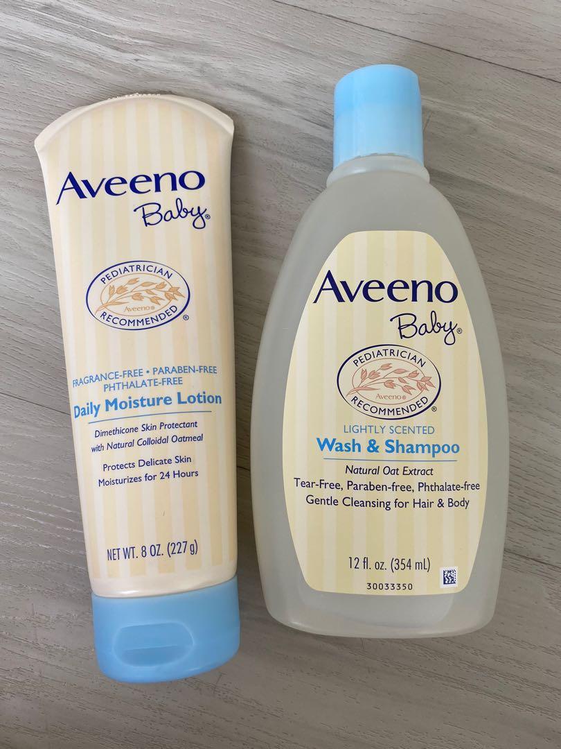 Aveeno Baby Wash And Lotion Set Health Beauty Bath Body On Carousell Moisturize and nourish your baby's skin with our baby lotions and creams. carousell