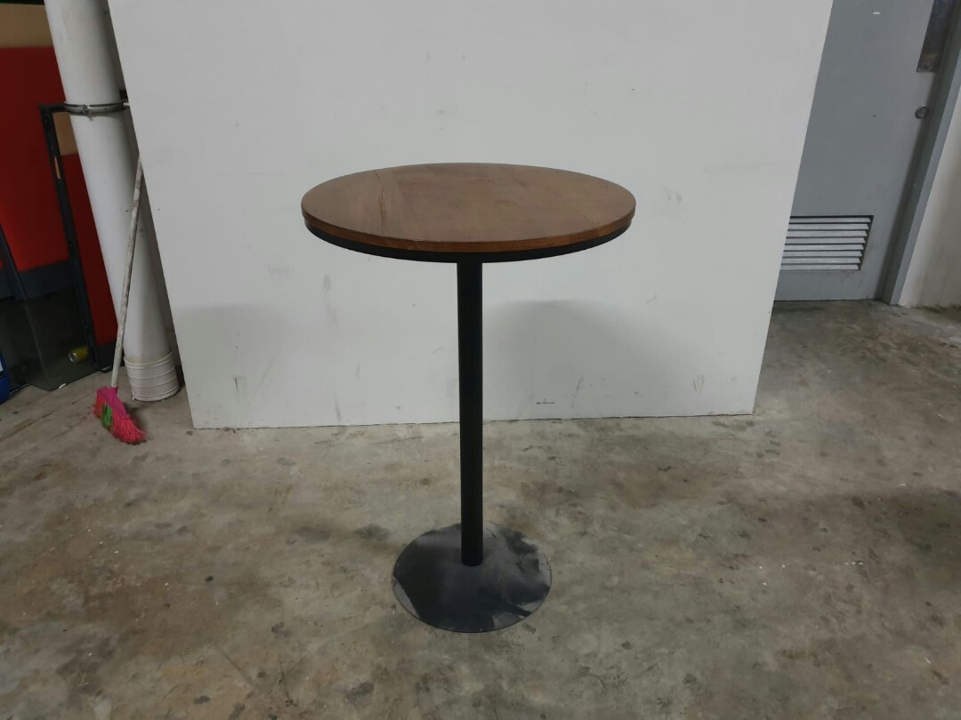 Bar Round Table, Furniture & Home Living, Furniture, Tables & Sets on