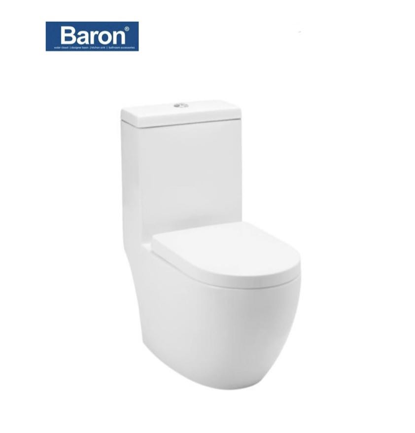 Baron W-888 1-Piece Toilet Bowl - Toilet Bowl Singapore - #1