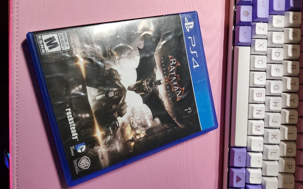 Batman Arkham Knight (Category: PlayStation) located in Paranaque City. Submitted by thebookatelier (Listing ID 1052920516, Image 2). Description: ✨ Selling Batman Arkham Knight ✨ Price: 650 + SF ✨ Location: Parañaque (grab/lalamove only), can also do shopee checkout ✨ RFS: done with the game.