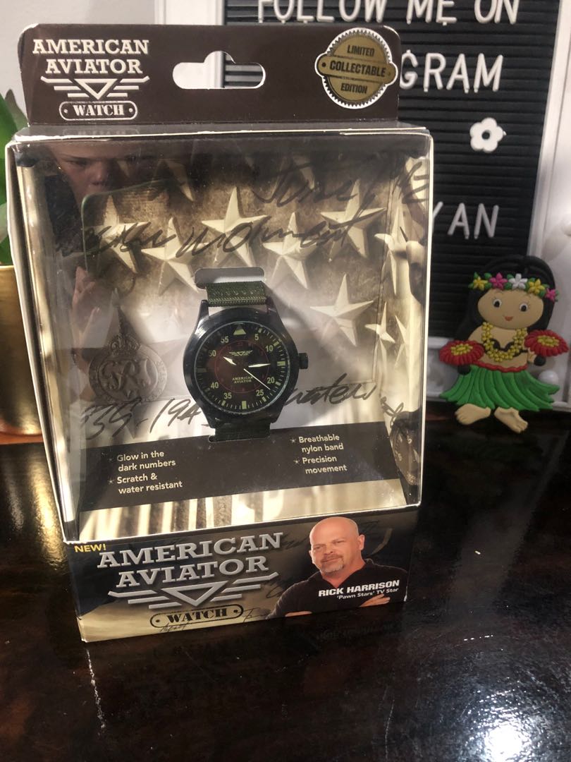 American on sale aviator watch