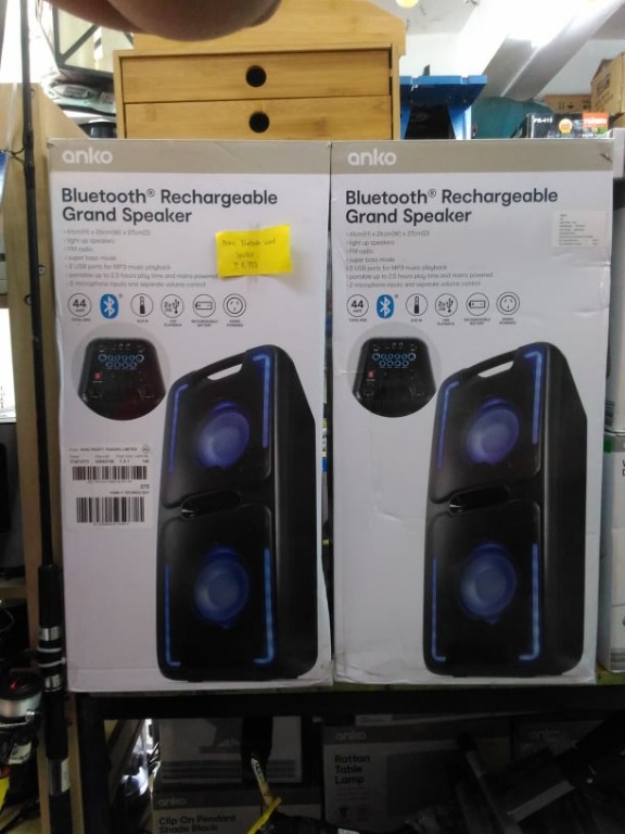 Bluetooth Rechargeable Grand Speaker Audio Soundbars Speakers