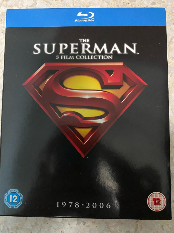 Blu Ray The Superman Collection 1978 2006 Bluray Movie Music Media Cd S Dvd S Other Media On Carousell Superman 5 film collection (dvd). blu ray the superman collection 1978 2006 bluray movie