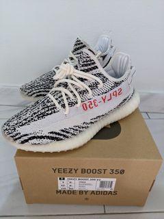 BNDS Yeezy Boost 350 V2 Zebra UK 8.5