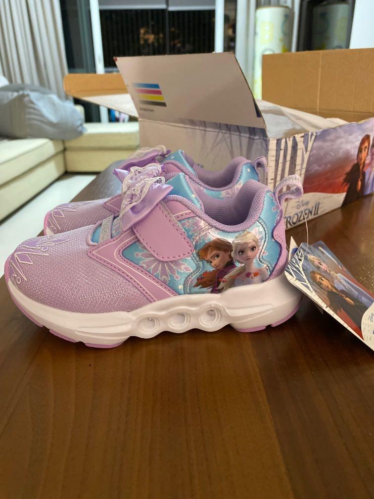 Brand New Frozen Elsa flashing lights running shoes Babies Kids Babies Kids Fashion on Carousell