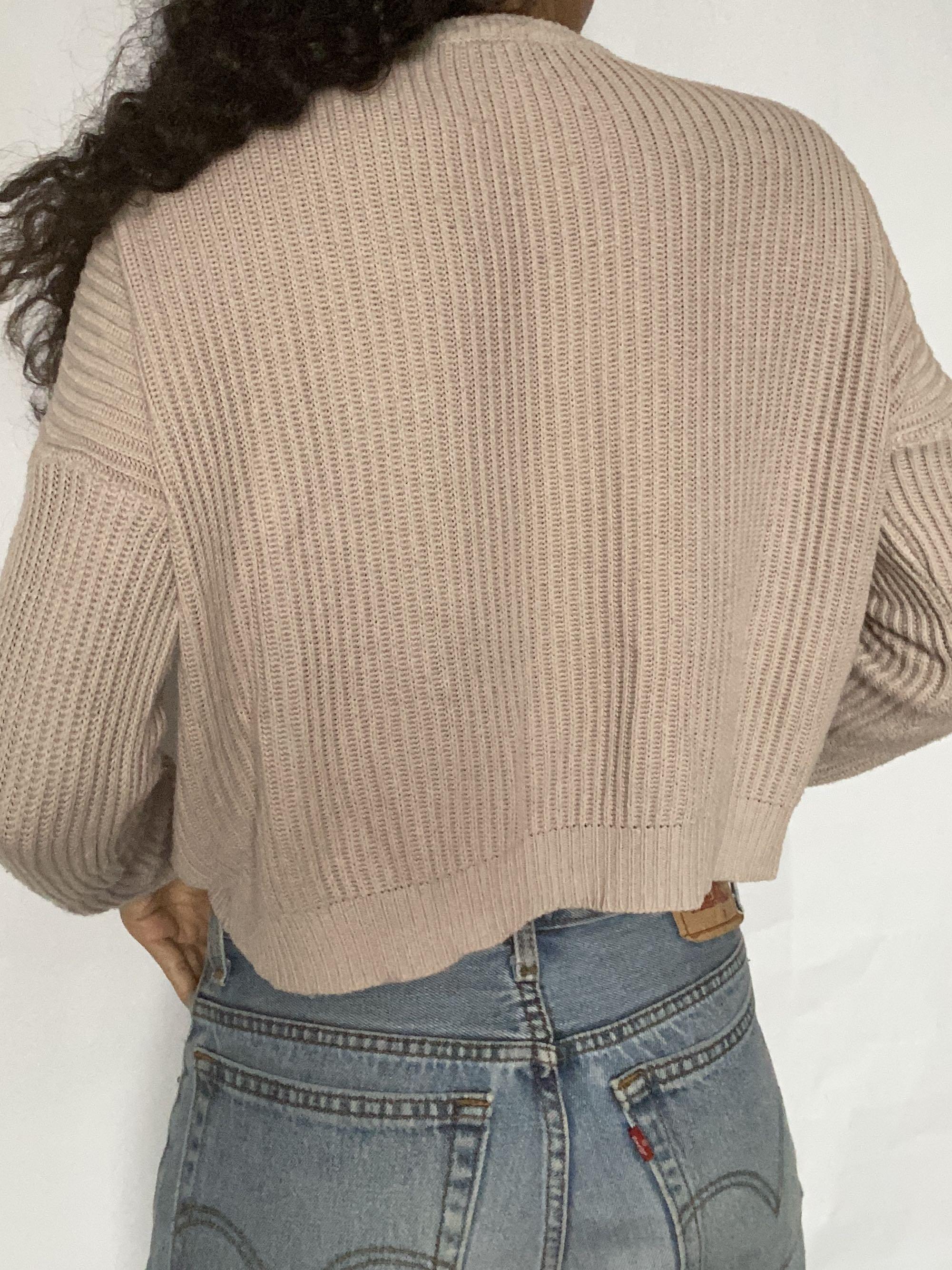 Pink brandy melville sweater sale