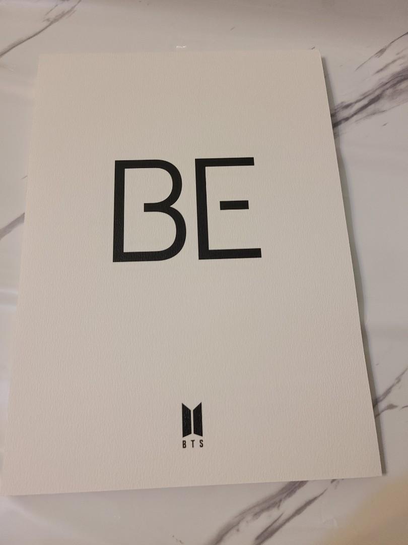 Bts Be 特典信紙 明信片 興趣及遊戲 收藏品及紀念品 韓流 Carousell