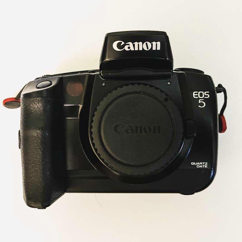Canon EOS 5 35mm Film SLR, Photography, Cameras on Carousell