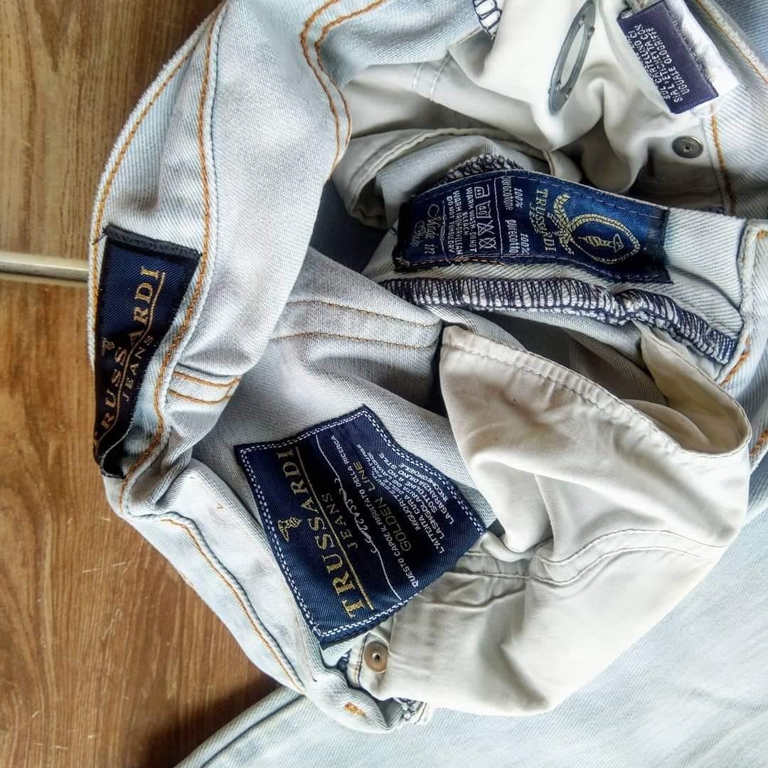 Celana Jeans Trussardi, Fesyen Pria 