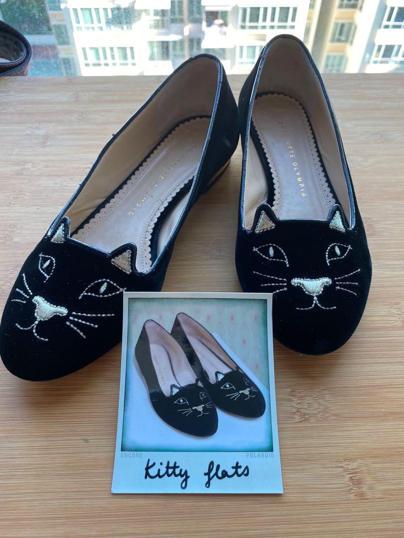 Charlotte olympia kitty flats sale Clearance