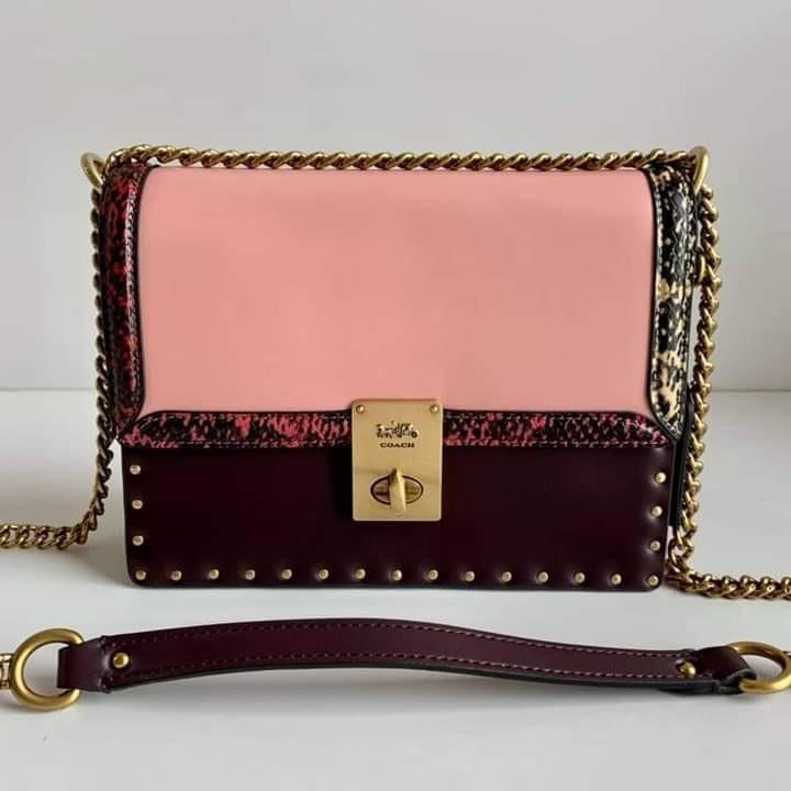 Coach x Jennifer Lopez Hutton Shoulder Bag Women s Fashion Bags Wallets Shoulder Bags on Carousell