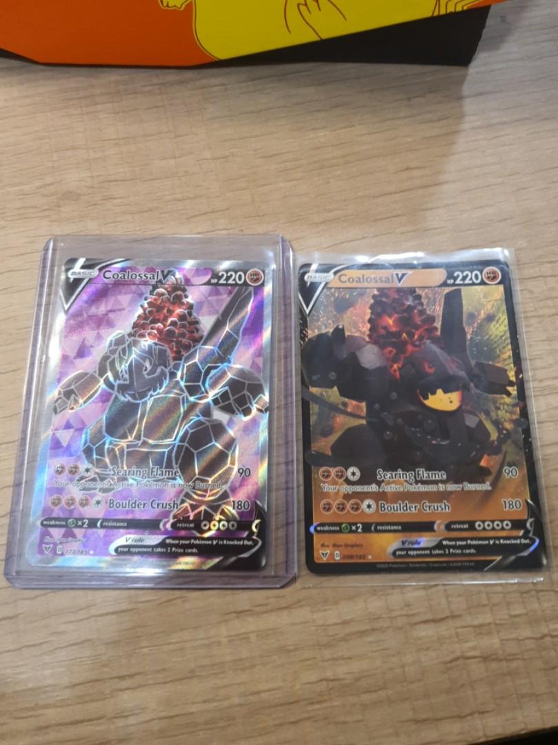 coalossal v pokemon card value Coalossal V - SWSH04: Vivid Voltage [ULTRA RARE] main image 0