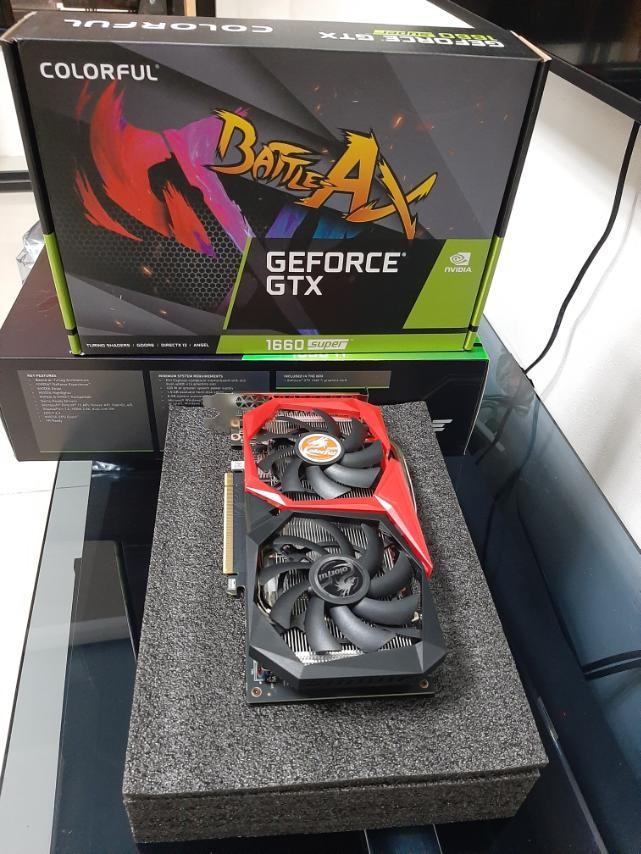 Colorful GeForce GTX 1660 SUPER New BattleAxe 6G-V, Computers & Tech ...