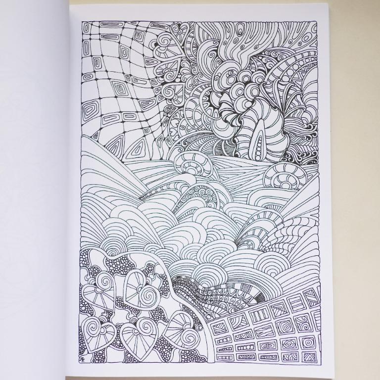 PRICE DROP! Creative Haven Entangled Coloring Book, Hobbies & Toys ...