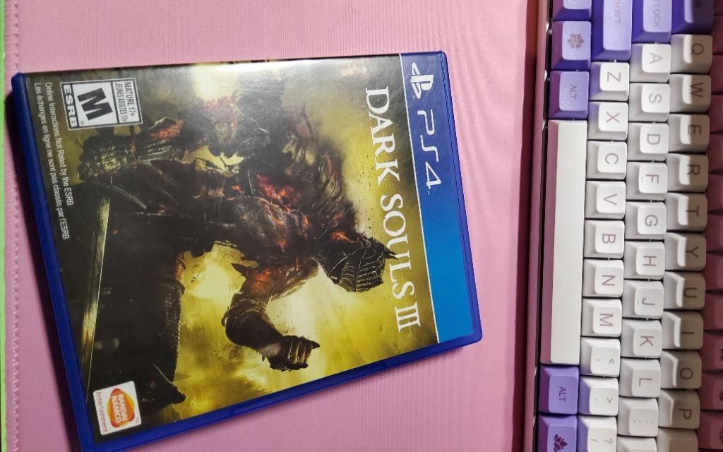 Dark Souls 3 (Category: PlayStation) located in Paranaque City. Submitted by thebookatelier (Listing ID 1052920192, Image 2). Description: ✨ Selling Dark Souls 3 ✨ Price: 600 + SF ✨ Location: Parañaque (grab/lalamove only), can also do shopee checkout ✨ RFS: done with the game.