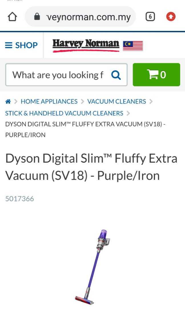 Dyson Vacuum SV18, TV \u0026 Home Appliances 