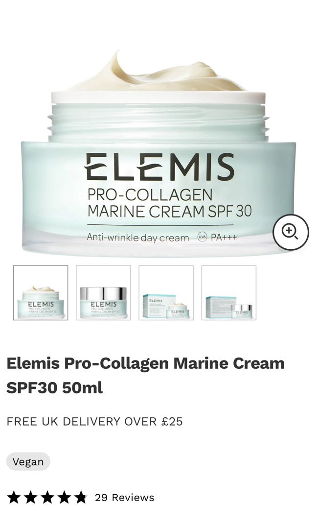 elemis pro collagen spf 30 50ml