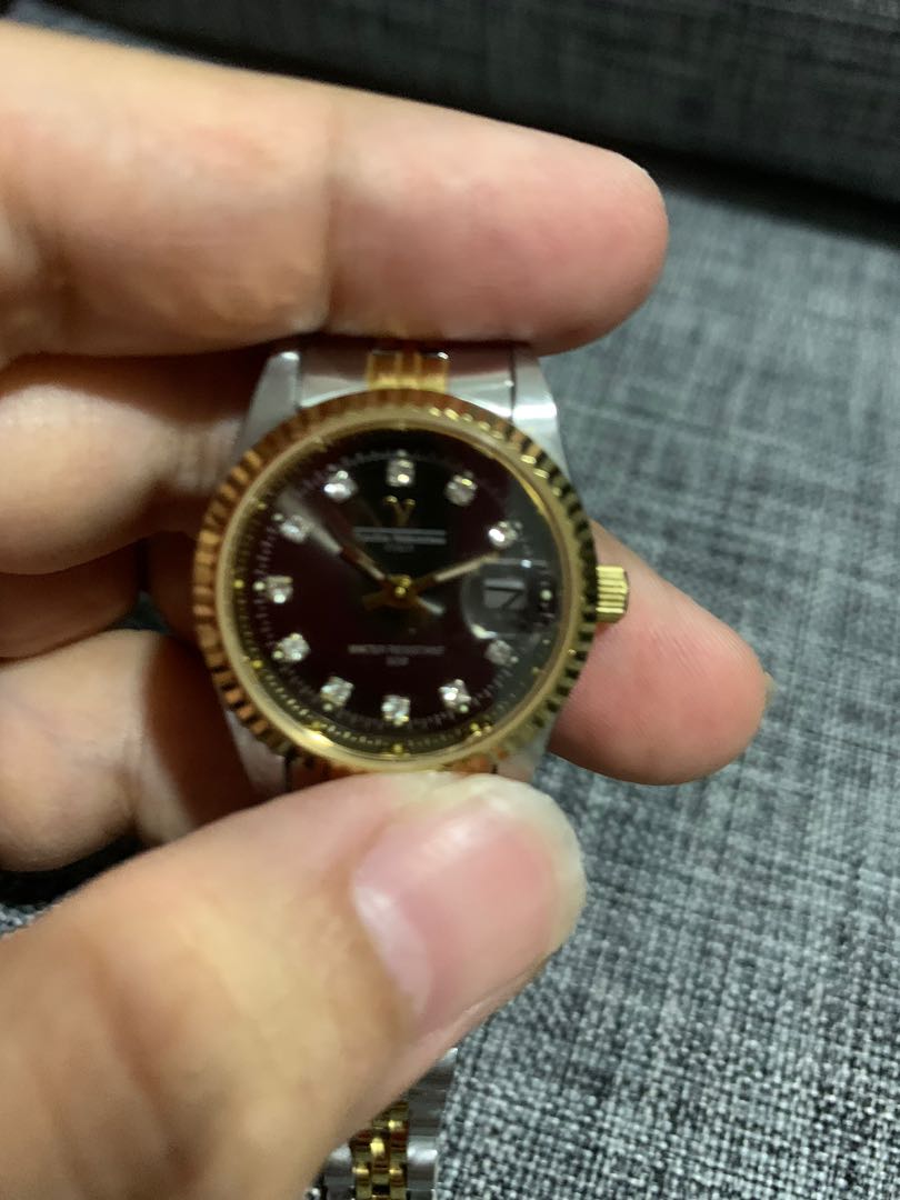 Emilio Valentino Authentic Fesyen Wanita Jam Tangan Di Carousell